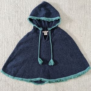 💙 Free People Hooded Poncho 💙